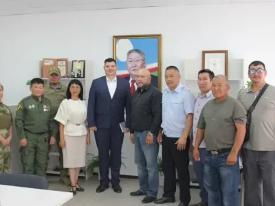 Герой России встретился с ветеранами боевых действий в Чурапчинском районе