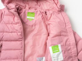 Куртка текстильная с полиуретановым покрытием для девочек