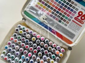 Набор маркеров акриловые Languo, 96 цветов