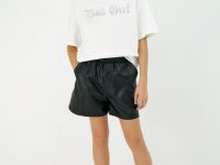 Футболка с аппликацией со стразами для девочек, Белый