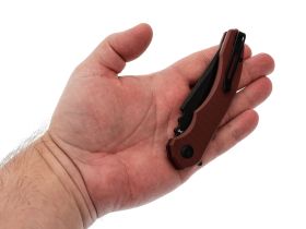 Складной нож CIVIVI Bluetick, сталь 14C28N, рукоять G10, burgundy