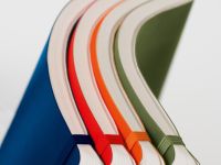 Записная книжка нелинованная Leuchtturm Rising Colours А5 123 стр., мягкая обложка голубой камень