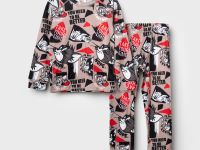 Термокомплект трикот. для мальчиков: фуфайка (футболка) с длин. рук, брюки для эпизод. использования