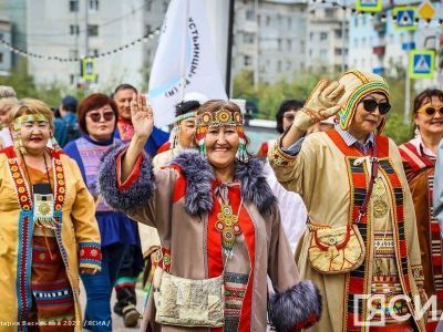 Парадное шествие народов республики состоялось в Якутске
