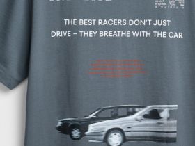 Футболка с принтом, Серый