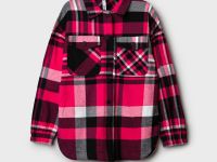 Рубашка текстильная для девочек