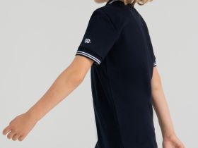 Сорочка трикотажная с воротником поло для мальчиков