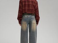 Джинсы прямого кроя