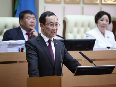 125 законодательных инициатив внес глава Якутии за пять лет в Ил Тумэн
