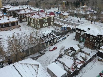 Городской квартал с римско-католическим костелом