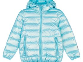 Куртка текстильная с полиуретановым покрытием для девочек