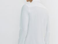 Рубашка из тонкого трикотажа, Белый