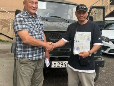Управление Росреестра по Якутии передало автомобиль в зону СВО