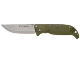 Нож складной Cold Steel Finn Wolf, сталь AUS-8A, рукоять Griv-Ex™, оливковый