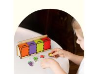 Обучающая игра ТРИ СОВЫ Сортер-комодик "Фрукты, ягоды, овощи", дерево