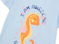 Пижама с коротким рукавом для маленькой девочки