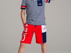 Шорты трикотажные для мальчиков, 2 шт в комплекте