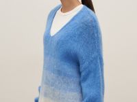 Джемпер широкого силуэта с шерстью