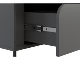 Комод Блест 102x87 Графитовый