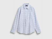 Рубашка в клетку, Белый