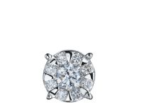 Подвеска из белого золота с бриллиантами э4701пд05153500