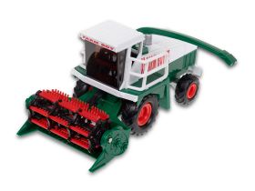 99120W Игрушечная машинка Welly Комбайн с жаткой