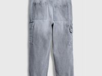 Джинсы с карго-карманами для мальчиков, Серый