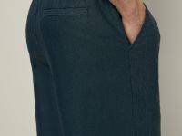 Шорты на резинке с добавлением льна