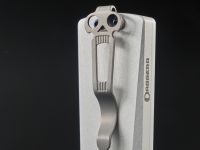 Автоматический нож Daggerr Кощей Slim SW, сталь D2, рукоять белый алюминий