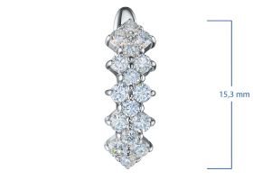 Серьги из белого золота э4712сг02188300_white
