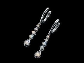 Серьги из белого золота э4712сг04202590