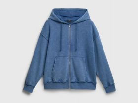 Толстовка на молнии, Синий