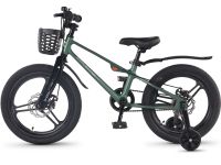 Детский велосипед Maxiscoo Shark Pro 18, год 2026, цвет Синий