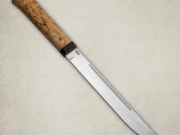 Нож АиР Бурятский средний,сталь 95х18, рукоять карельская береза