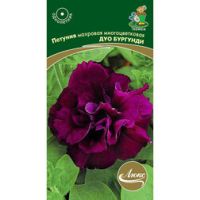 Петуния махровая многоцветковая Дуо бургунди