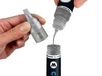 Маркер меловой Molotow "CHALK" 4 мм металлик Серебро