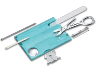Швейцарская карта Victorinox SwissCard Nailcare (0.7240.T21) 10 функций полупрозрачный
