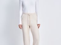 Вязаные брюки прямого силуэта