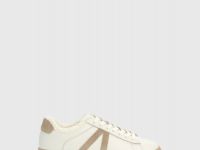 Кеды из натуральной кожи с мехом, Белый