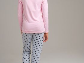 Комплект с принтом Disney для девочки: лонгслив, брюки