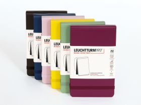 Блокнот в точку Leuchtturm Reporter Notepad Pocket 188 стр., твердая обложка пастельный зеленый