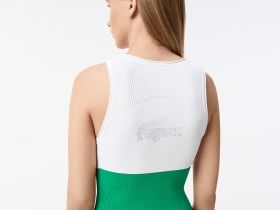 Женское платье Lacoste из вискозы