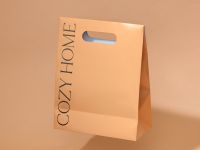 Пакет подарочный Cozy Home 22х10х27