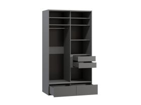 Шкаф-купе Беррингтон 2.1-120x220 Графитовый
