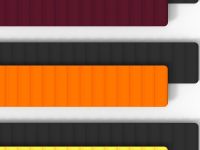 Ремешок Araree Link Strap Black для Galaxy Watch 20 мм, силикон желтый