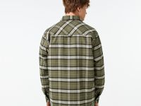 Мужская фланелевая куртка Lacoste