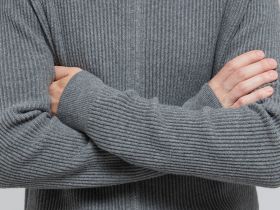 Кардиган с шерстью