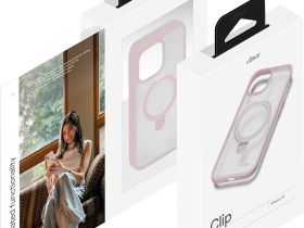 Клип-кейс uBear Clip Mag для Apple iPhone 15 Розовый