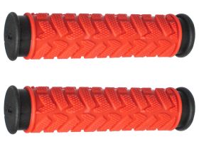 Грипсы Clark's C49 стандартный тип (красный / черный 130 мм)