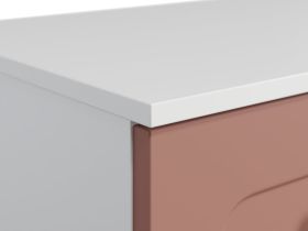 Комод Велди 80x90 Розовый